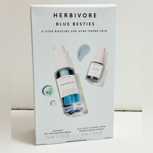 Herbivore Botanicals Other - Herbivore Botanicals Blue Besties Set For Acne-Prone Skin NIB - (Exp 04/2026)